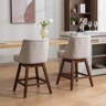 Red Barrel Studio® Counter Height Swivel Barstools, 26'' H Seat Height — free download